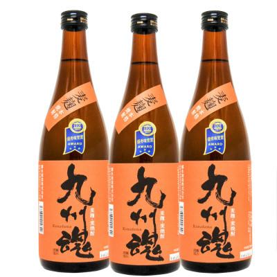 ふるさと納税 長崎県 国際味覚賞ダイヤモンド賞　九州魂麦焼酎720ml 3本セット
