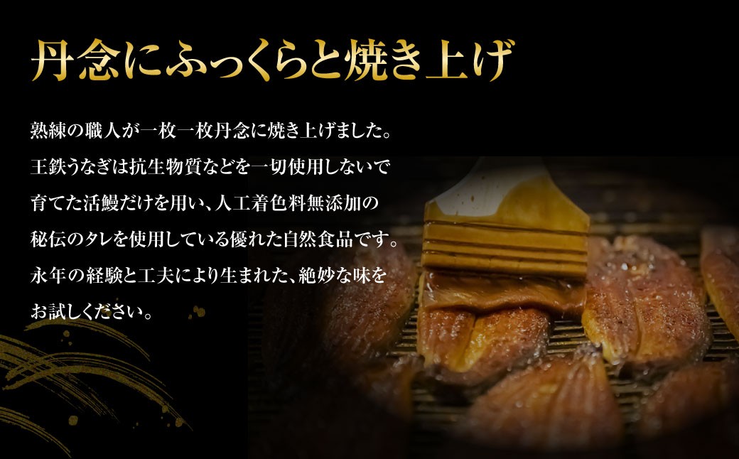 王鉄興業 木曽三川うなぎ長焼きセット 130g×5枚 （計650g）