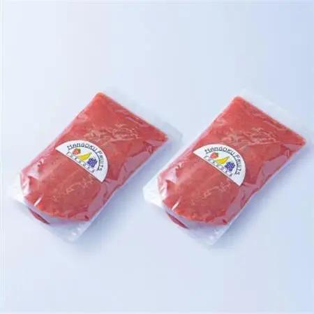 フルーツソムリエが作った福岡産濃厚あまおうフルーツソース1kg×2袋(大牟田市)【配送不可地域：離島】【1286241】