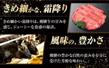 飛騨牛 しゃぶしゃぶ用　モモ・肩肉 600g（300g×2）　/ しゃぶしゃぶ 牛肉 和牛 / 白川町 / 浅井商店[AWBJ003]