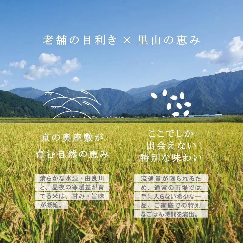 【毎月定期便６回】 コシヒカリ 白米 5kg×6回 京の里山米 | お米