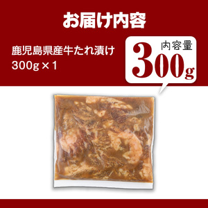 鹿児島県産 牛肉 国産 たれ漬け セット (計300g) 【Rana】A848