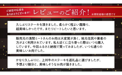 【10月発送開始】 上州牛 サーロイン ステーキ800g ( 200g × 1枚  × 4P ) サーロインステーキ 牛肉 牛 肉 日本 国産 国産牛 ブランド牛 群馬 冷凍 真空パック 真空 ステー