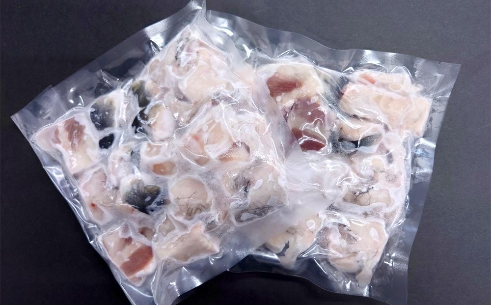 
訳あり　数量限定 国産　とらふぐ　アラ　1kg（500g×2）
