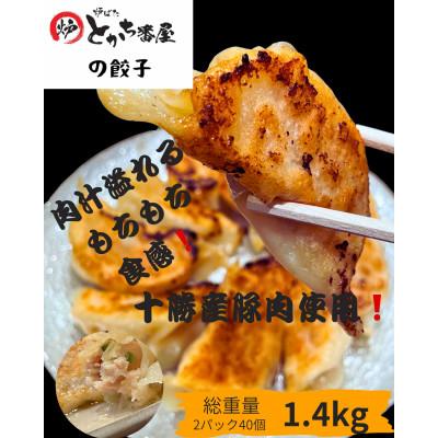 ふるさと納税 帯広市 とかち番屋の餃子 700g×2パック(計1400g)