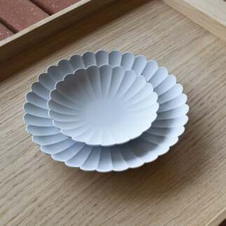 1616/ TY Palace Plate 110&160 各1枚セット 有田焼 器 食器 皿 グレー プレート A11-40_イメージ2