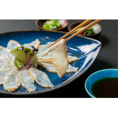 ふるさと納税 南島原市 とらふぐのてっさ&とらふぐのたたき(大皿)/1皿 |  | 01