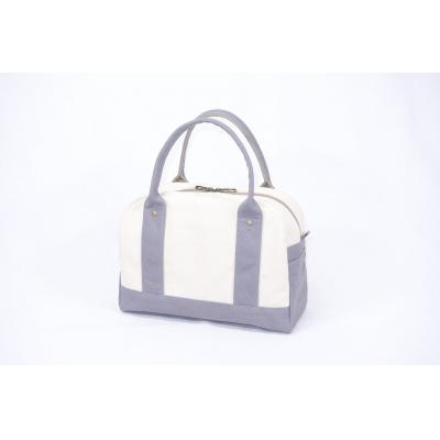 ふるさと納税 栃木市 【いちひこ帆布】 ミニボストン/グレー |  | 01