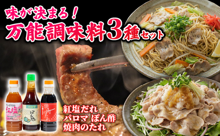 【創業90年】ポン酢 焼肉のタレ 紅塩ダレ セット タレ