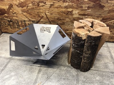 a43-003　オリジナル 焚き火台 スタート セット Hexa 薪