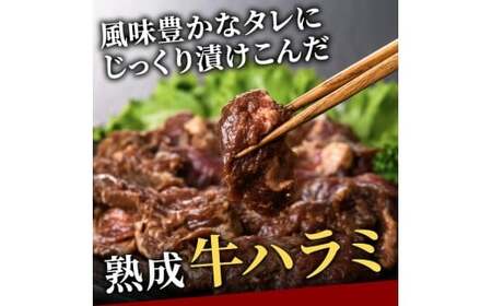 ハラミ 1kg (250g×4パック)  味付  牛肉 【ハラミ】【ho1468-1】