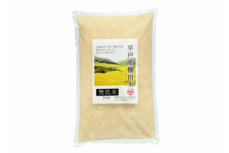 米 令和7年 無洗米 棚田米 5kg 3回 定期便 総計15kg [ひらど新鮮市場 長崎県 平戸市 hr42bgy400193]