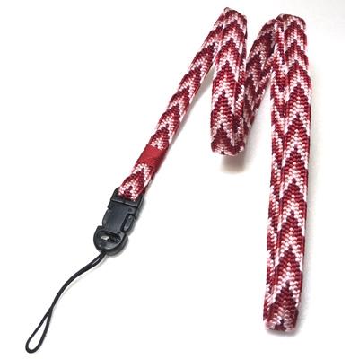 ふるさと納税 伊賀市 (組紐)クリップ付　ネックストラップ　赤　取外し可能 |  | 02