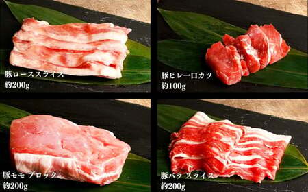 鬼北町の清らかな自然で育てた ふれ愛・媛ポーク 約2kg （9種入り） 国産 豚肉 豚 お肉 肉 冷凍 惣菜 豚ロース 豚ヒレ 豚モモ 豚バラ 肩ロース 豚こま 豚ミンチ ミンチ カツ スライス ブロ