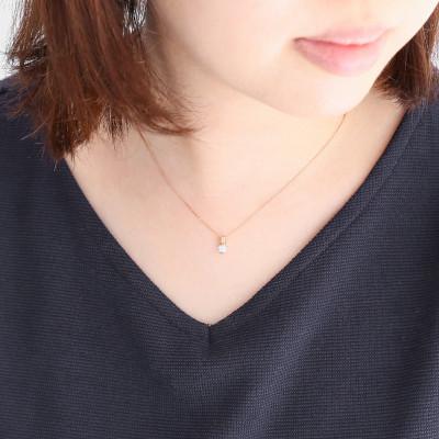 ふるさと納税 山梨県 K18イエローゴールド ダイヤモンドペンダント(0.25ct) 60-9564 |  | 02