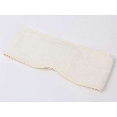 ふるさと納税 泉大津市 あったか起毛のシルクアイマスク(クリームホワイト) |  | 01