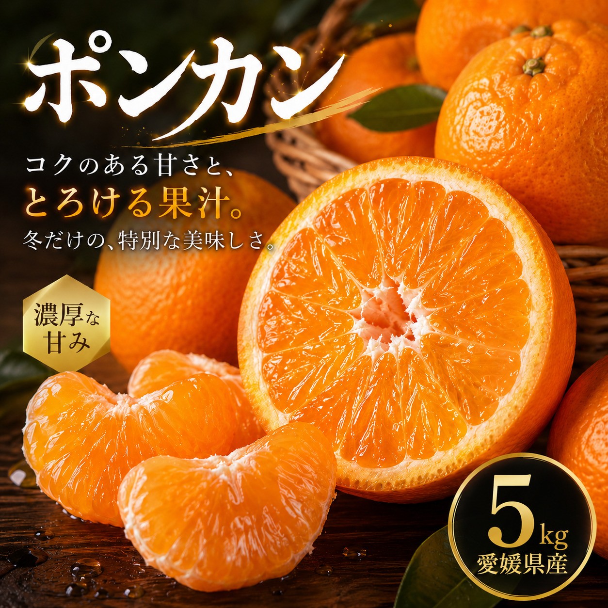 
                  【安心して選べる】 昔ながらの美味しさ 【ポンカン】 5kg 愛媛県産 【2027年1月中旬頃から順次発送】 | ぽんかん みかん ミカン mikan 蜜柑 訳ありフルーツ 柑橘 果物 おすすめ お勧め お取り寄せ ギフト 愛媛県 松山市
                