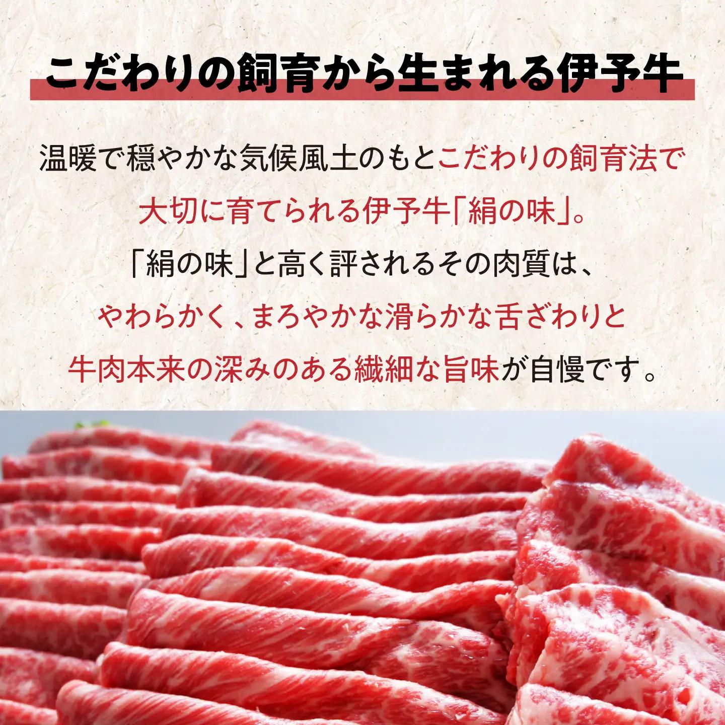 伊予牛 480g モモ 牛しゃぶ [AGAB002] シャブシャブ用