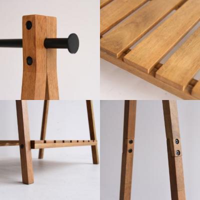 ふるさと納税 加西市 ハンガーラック Rasic Hanger Rack 棚付き 木製 おしゃれ[No5698-0689] |  | 01