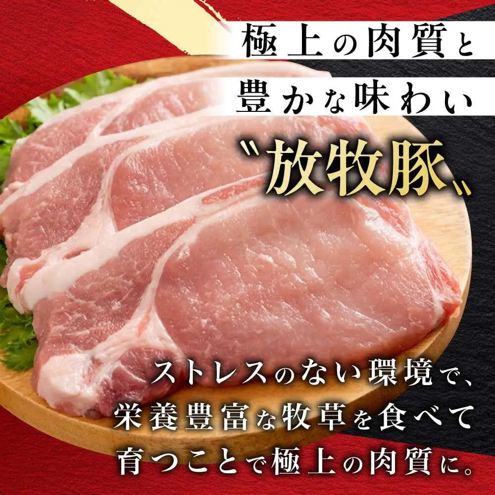 【全6回定期便】【衣付き】放牧豚 とんかつ用豚肉 5枚【GOODGOOD株式会社】 豚肉 とんかつ 豚カツ 簡単調理 個包装 精肉 冷凍配送 北海道 [AXBP056]