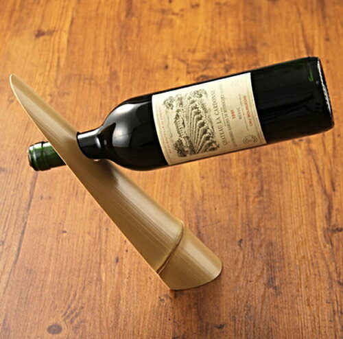 【ふるさと納税】「京銘竹ボトルスタンド」 京都の竹垣職人ハンドメイド 選べる 竹種類「白竹」「図面竹」「胡麻竹」 3種