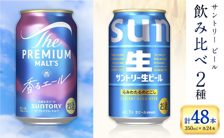 
                  “九州熊本産” 飲み比べ 香るエール 生ビール 48本 350ml × 各 24本 《30日以内に出荷予定(土日祝除く)》阿蘇天然水100％仕込 プレミアムモルツ ザ・プレミアム・モルツ ビール ギフト お酒 アルコール 熊本県御船町 ザ・プレミアムモルツ 缶ビール
                