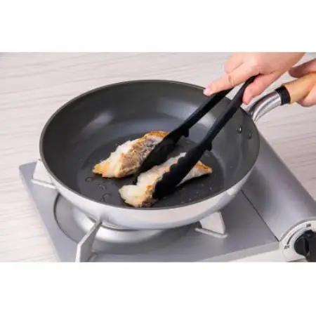 【ガス火用】センレンキャストグリーン　セラミック深型フライパン　24cm【1725314】