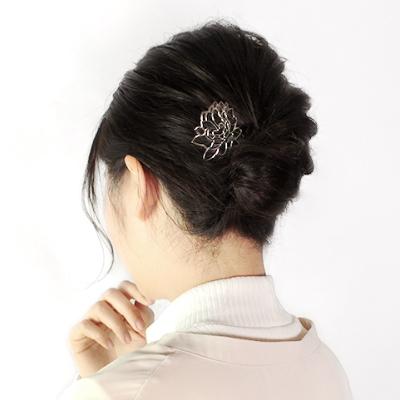 ふるさと納税 静岡市 【女性のアイデア×職人技】KANZASHI　花と四季　月下美人　1本 |  | 02