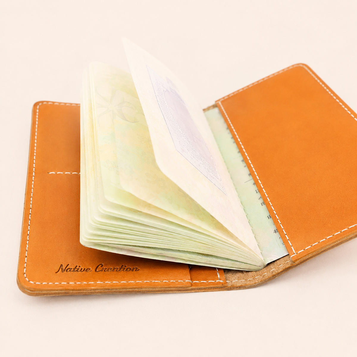 Native Creation パスポートケース NC3705 全8色 栃木レザー【納期