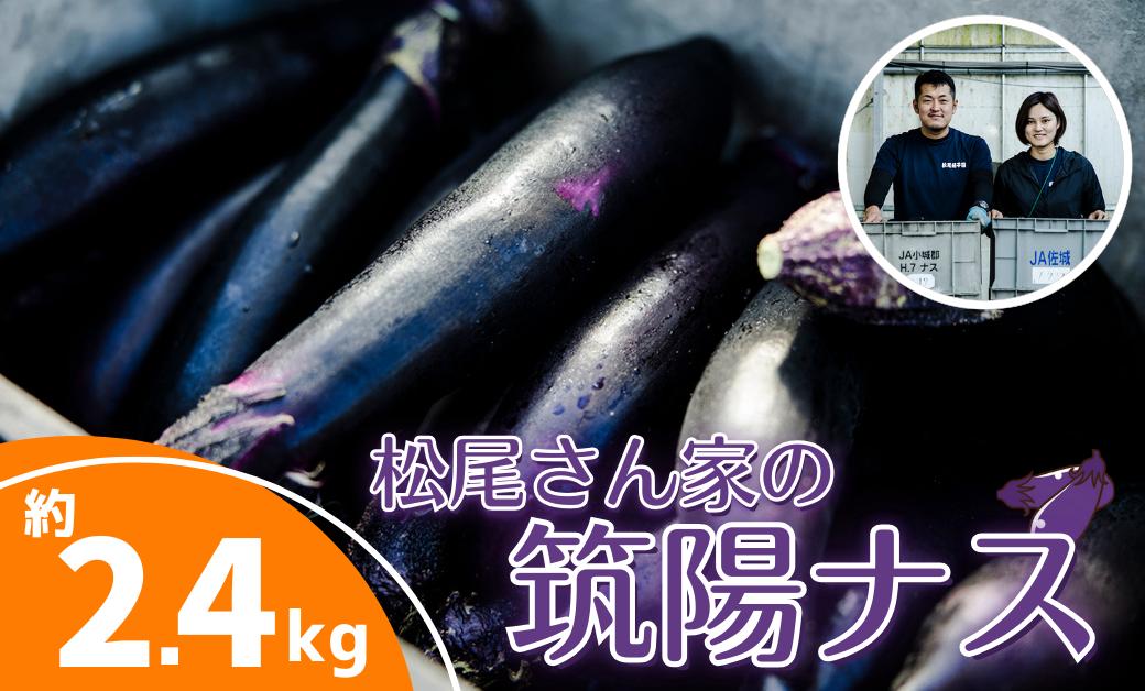 
松尾さん家の筑陽ナス（６袋）
