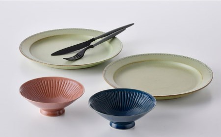 NB 100【波佐見焼】大人気 プレート 茶碗 含む オリジナルセットアップ商品 食器 皿 【福田陶器店/光和陶器】 [NB100] 波佐見焼
