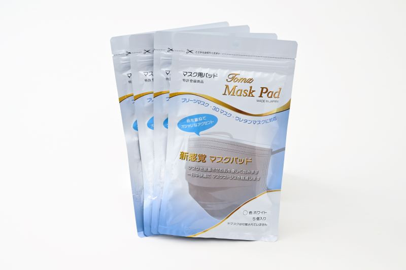 
Tomz Mask Pad 4個【マスク マスクパッド メガネ曇り 花粉 敏感肌】[A-104003]
