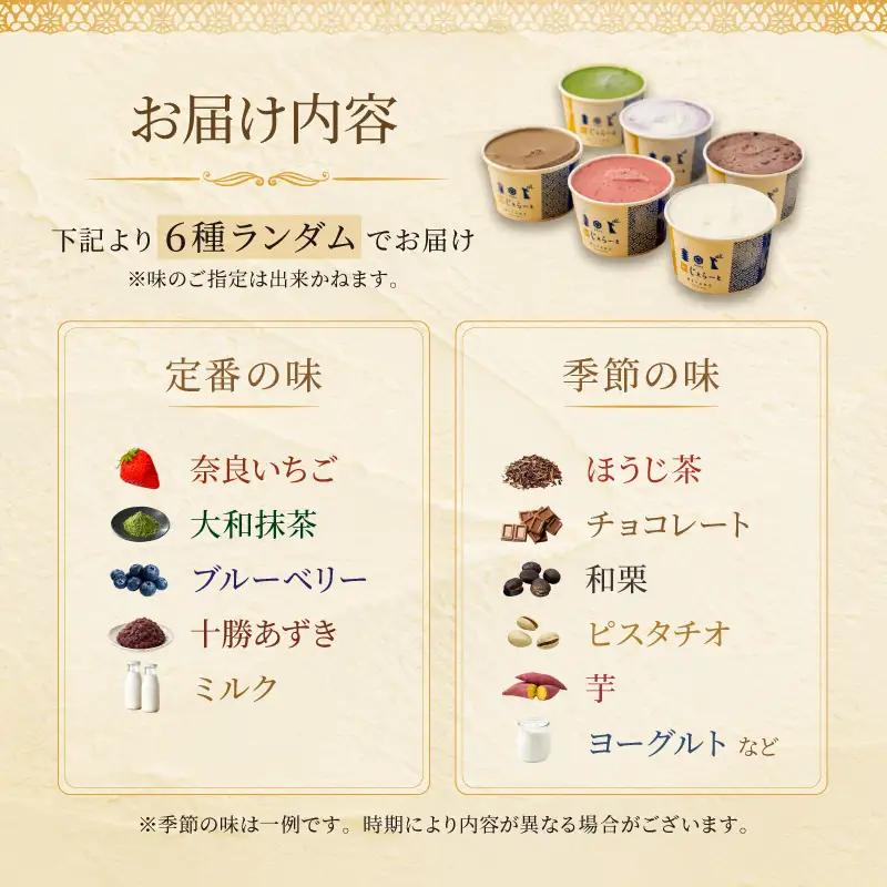 アイス 和じぇらーと（6個）こだわり素材アイス ジェラート J-05