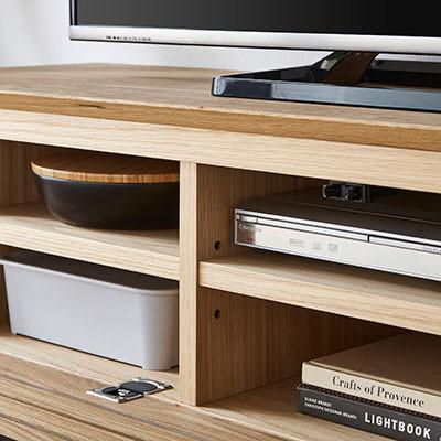 ふるさと納税 大川市 テレビ台 ルーチェ オーク無垢【サイズ:幅214-244cm、カラー:オーク無垢】 |  | 02