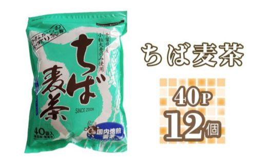 ちば麦茶40ティーパック入り 12個 12個（10g×40袋） 