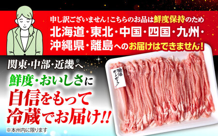 【3回定期便】 ※冷蔵配送/地域限定※ 岐阜県産 豚 瑞浪ボーノポーク しゃぶしゃぶ 1kg まんぷくセット 瑞浪市 / きなぁた瑞浪[AZCI053]