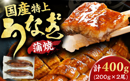 国産鰻蒲焼　特上品（200g×2尾） / 九州 鰻 うなぎ ウナギ 蒲焼 蒲焼き かば焼き うなぎ 鰻 国産ウナギ 鰻 [AFBS013] うなぎ ウナギ うなぎ 鰻