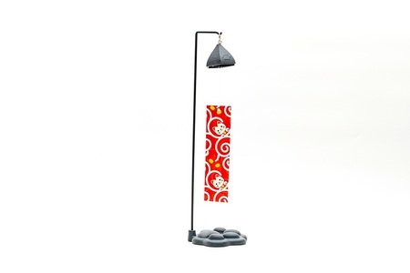 南部鉄器 風鈴スタンドPAW(六角形風鈴) [BZ004]