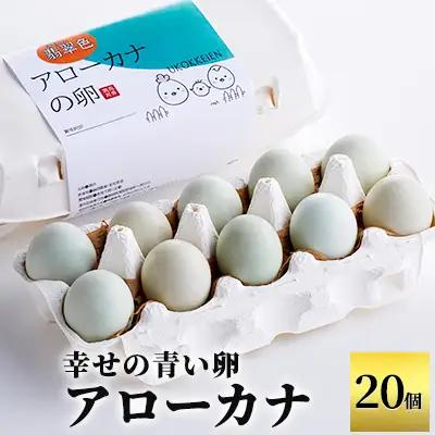 卵 アローカナ 20個 青い卵 ゆで卵 生卵 卵