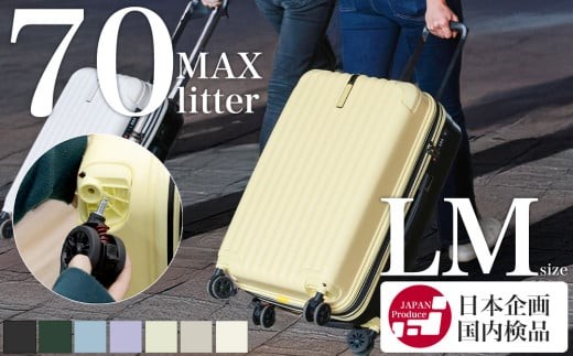 
                  [PROEVO]ファスナーキャリー スーツケース ストッパー付き 修学旅行に最適 LMサイズ [10003S]福岡県 大木町 株式会社 レクサス AY-S0029
                