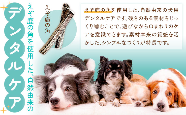 ペットのデンタルケア えぞ鹿の角 Sサイズ 株式会社K《30日以内に出荷予定(土日祝除く)》北海道 日高町 ペットデンタルケア えぞ鹿 おもちゃ