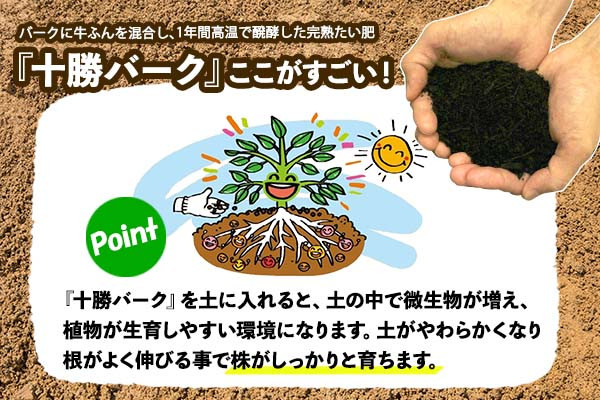 家庭菜園や、花壇、樹木などの栽培にご活用ください。