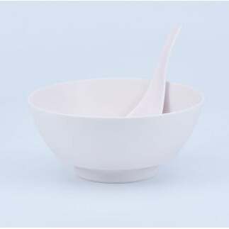 有田焼 究極のラーメン鉢 Colors ピンク（レンゲ付）まるぶん A15-257_イメージ2