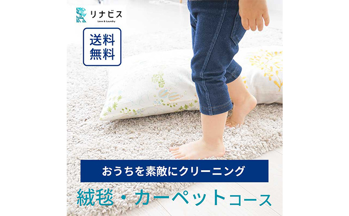 クリーニング 絨毯 クリーニングクーポン リナビス ラグ カーペット 玄関マット 電気カーペット 洗濯 防ダニ 高品質 せんたく便 宅配クリーニング チケット 券 サービス 静岡 静岡県 袋井 袋井市