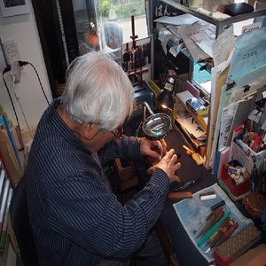 雅印（青田石）3分（7～10ｍｍ）箱入り　2文字まで