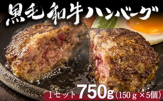 黒毛和牛ハンバーグ 150g×5個《60日以内に出荷予定(土日祝除く)》ブランド牛 黒毛和種 有限会社トップルーフ
