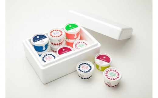【復興支援】notono フローズンヨーグルト・アイスミルク詰合せ (12個入り)