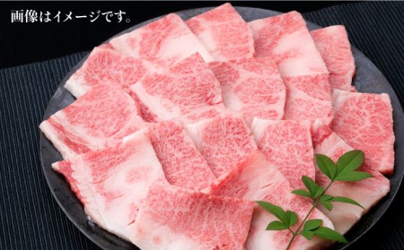 【全3回定期便】A4ランク 博多和牛 カルビ バラ あみ焼き用550g 焼肉 糸島市/糸島ミートデリ工房[ACA221]