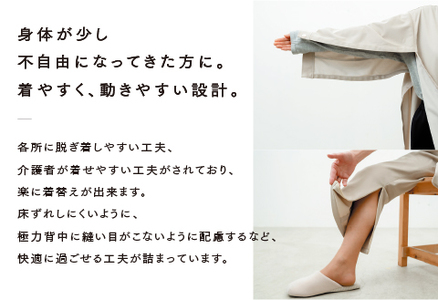 シャツジャケット　ネイビー　M-L