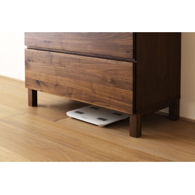 天然木製 リビング収納 レッチェ80リビングチェスト ウォルナット【10年保証】【高野木工】【配送不可地域：離島】